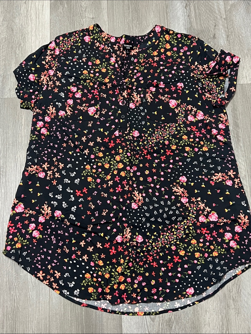 Torrid Harper tunic blouse - size 1